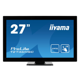Monitor LED 27" iiyama T2736MSC-B1 B dotykowy