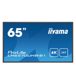 Monitor LED 32" i większy iiyama LH6570UHB-B1