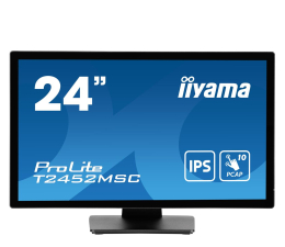 Monitor LED 24" iiyama T2452MSC-B1 dotykowy