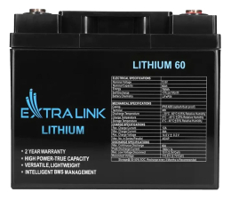 Akumulator LifePo4 ExtraLink LiFePO4 60Ah