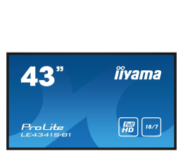 Monitor LED 32" i większy iiyama LE4341S-B1
