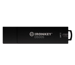 Pendrive (pamięć USB) Kingston 64GB IronKey D500S FIPS 140-3 Level 3 AES 256