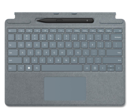 Klawiatura do tabletu Microsoft Surface Pro Keyboard z piórem Slim Pen 2 Lodowo niebieski
