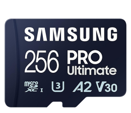 Karta pamięci microSD Samsung 256GB microSDXC PRO Ultimate 200MB/s (2023)