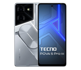 Smartfon / Telefon TECNO Pova 5 Pro 5G 8/256GB Silver Fantasy 120Hz