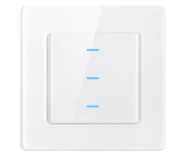 Inteligentny włącznik światła Avatto Dotykowy Włącznik Światła WiFi Potrójny TUYA (biały)