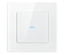 Inteligentny włącznik światła Avatto Dotykowy Włącznik Światła WiFi Pojedynczy TUYA (biały)