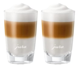 Akcesoria do ekspresów Jura Zestaw 2 szklanek do latte macchiato (linia F)