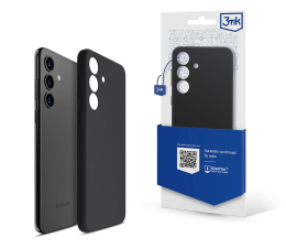 Etui / obudowa na smartfona 3mk Silicone Case do Samsung Galaxy S24+ czarny