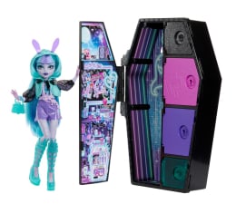 Lalka i akcesoria Mattel Monster High Straszysekrety Twyla Seria 3 Neonowa