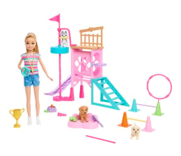 Lalka i akcesoria Barbie Plac zabaw piesków + Stacie Zestaw filmowy