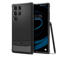 Etui / obudowa na smartfona Spigen Rugged Armor do Samsung Galaxy S24 Ultra Matte Black