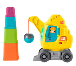 Zabawka dla małych dzieci Fisher-Price Wesoły dźwig Układaj i licz