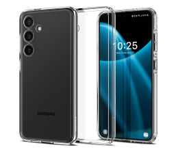 Etui / obudowa na smartfona Spigen Ultra Hybrid do Samsung Galaxy S24+ Crystal Clear
