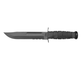 Nóż i maczeta Ka-Bar Nóż z głownią stałą Ka-Bar Black Serrated 1212