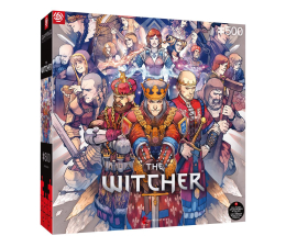 Puzzle z gier Merch The Witcher Northern Realms Puzzles 500