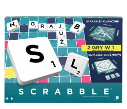Gra słowna / liczbowa Mattel Scrabble Original (Wersja odnowiona)