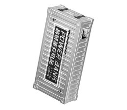 Powerbank WEKOME Container 20000 mAh WP-341 srebrny