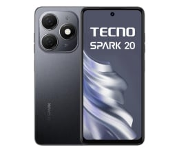 Smartfon / Telefon TECNO Spark 20 8/256 Gravity Black 90Hz