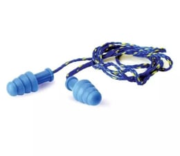Akcesorium do narzędzi WALKER'S Zatyczki do uszu Walker's gumowe niebieskie ze sznurkiem