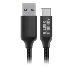 Kabel USB Silver Monkey Kabel USB-A na USB-C 1 m 45W