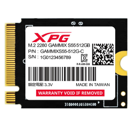 Dysk SSD ADATA 512GB M.2 2230 PCIe Gen4 NVMe GAMMIX S55
