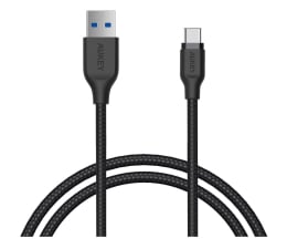 Kabel USB Aukey Kabel USB-A - USB-C 5Gbps 15W  1,2m w oplocie
