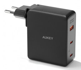 Ładowarka do smartfonów Aukey Ładowarka GaN 140W PD 2x USB-C USB-A