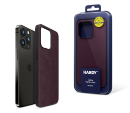 Etui / obudowa na smartfona 3mk HARDY MagFabric Case do iPhone 15 Pro Max mulberry