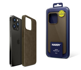 Etui / obudowa na smartfona 3mk HARDY MagFabric Case do iPhone 15 Pro Max taupe
