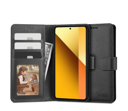 Etui / obudowa na smartfona Tech-Protect Wallet do Xiaomi Redmi Note 13 5G black