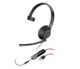 Słuchawki biurowe, callcenter Poly Blackwire C5210 USB-A