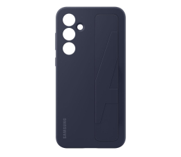 Etui / obudowa na smartfona Samsung Standing Grip Case do Galaxy A55 czarno-niebieski