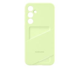 Etui / obudowa na smartfona Samsung  Card Slot Case do Galaxy A35 limonkowe