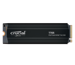 Dysk SSD Crucial 1TB M.2 PCIe Gen5 NVMe T705 Heatsink