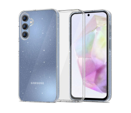 Etui / obudowa na smartfona Tech-Protect Flexair do Samsung Galaxy A35 5G Glitter