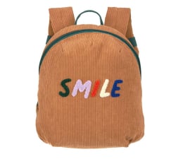 Plecak szkolny Lassig Plecak mini sztruks Little Gang Smile Caramel