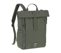 Plecak szkolny Lassig Green Label Plecak dla mam z akcesoriami Rolltop Up Olive