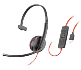 Słuchawki biurowe, callcenter Poly Blackwire C3210 USB-C