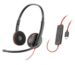 Słuchawki biurowe, callcenter Poly  Blackwire C3220 USB-C