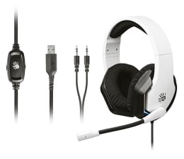 Słuchawki przewodowe A4Tech Bloody G260p USB i AUX3.5 White