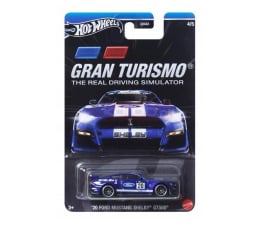 Pojazd / tor i garaż Hot Wheels Gran Turismo Mustang Shelby