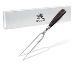 Nóż i widelec Shiori Widelec do mięsa ze stali nierdzewnej 430
