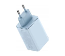 Ładowarka do smartfonów Baseus Ładowarka sieciowa GaN6 Pro, 2xUSB-C , 2xUSB, 65W (niebieska