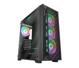 Obudowa do komputera Rampage Prime Mesh ARGB Black