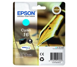 Tusz do drukarki Epson T16 cyan 3.1ml