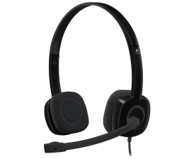Słuchawki biurowe, callcenter Logitech H151 Headset z mikrofonem