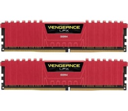 Pamięć RAM DDR4 Corsair 16GB (2x8GB) 3200MHz CL16 Vengeance LPX Red