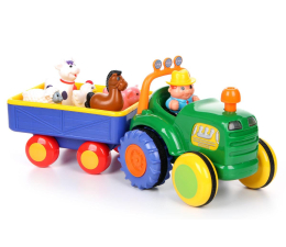 Zabawka dla małych dzieci Dumel Discovery Traktor Farmer 24752