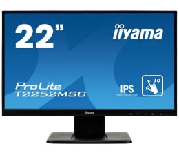 Monitor LED 22" iiyama T2252MSC-B1 dotykowy